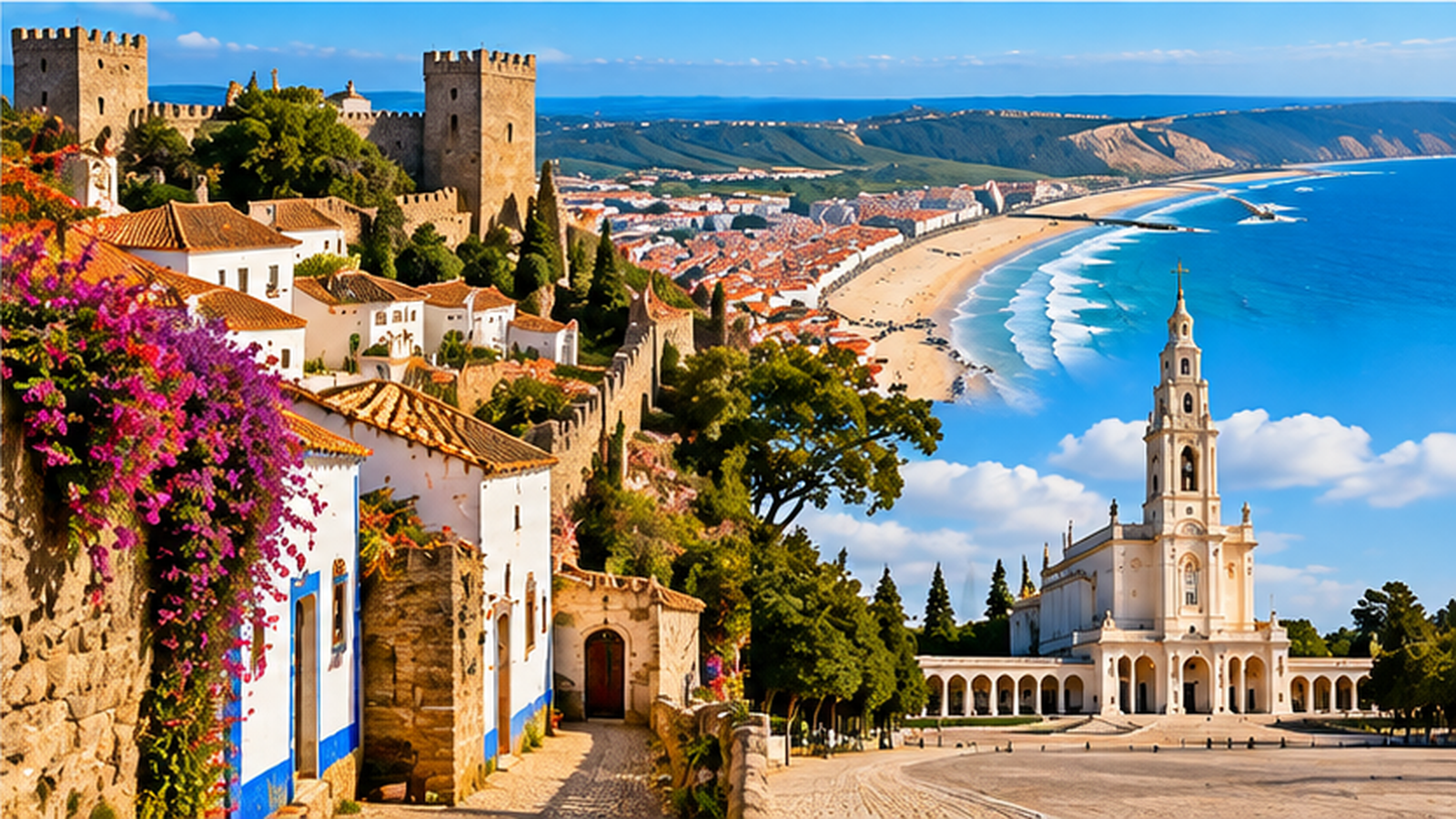 obidos-nazare-fatima